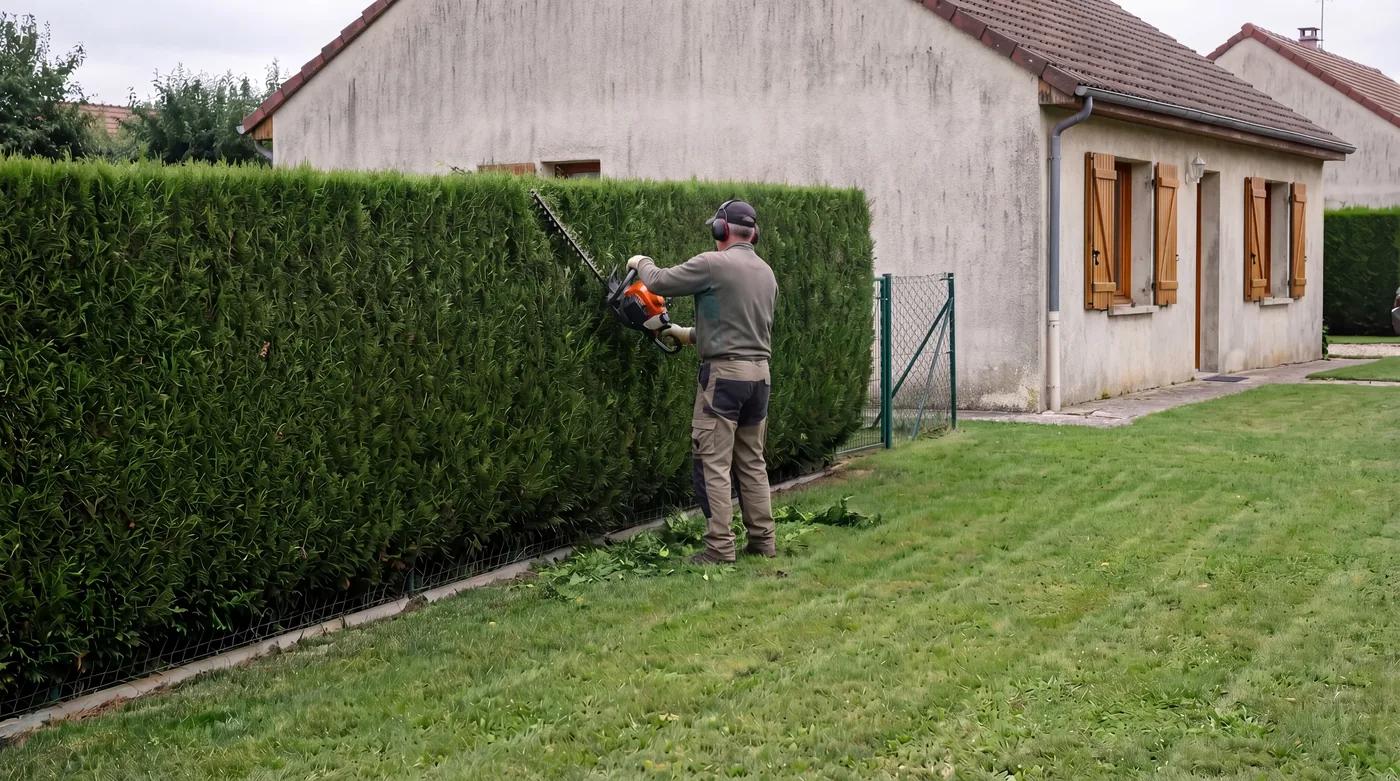 Taille de haies par Clément Garden